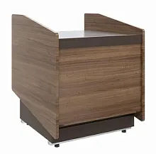 Кассовые прилавки Полюс KC80 N 0,8-7 (1008 темный дуб)