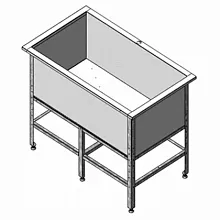 Ванна котломоечная Assum ВКС-С-1/600/1250 (1350х700х850)