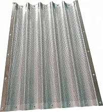 Лист для выпечки багета GASTROMIX 600X400X43 5 волн, алюминий