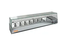 Витрина холодильная HICOLD VRTG 1390 к PZ3, со стеклом