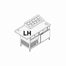 Станция сборки сэндвичей FOLLETT L-1700