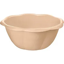 Миска 1,6 л. d=20 см. п/п темно-бежевая Рс /1/36/