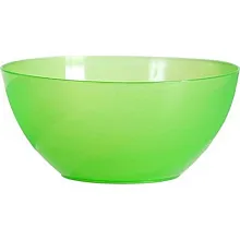 Салатник d=205 мм. 2000 мл. салатовый пластик. /1/80/