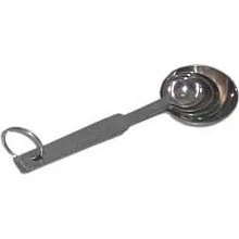 Набор мерных ложек 4 шт. нерж. (15+5+2,5+1 мл) /1/