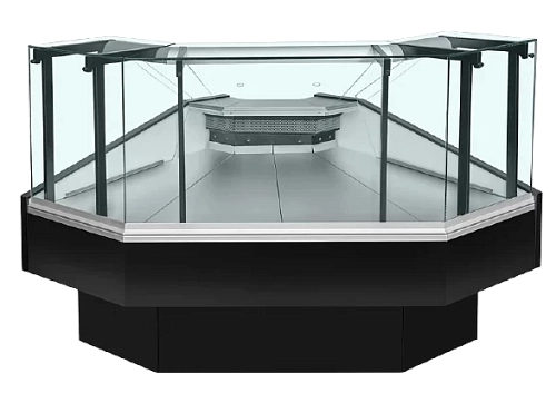 Витрина холодильная Don-Service Rimo Cube Угол Внешн.центр.