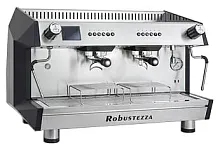 Кофемашина ROBUSTEZZA BZA2E черная/сталь дисплей+высокие группы+экономайзер+подсветка, мультифазная
