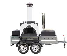 Емелины печи - Эко-печь Кухня на колесах на автоприцепе