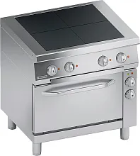 Плита 4 конфорочная 700 серии VEROTERM VT7RUE10FV с конвекционным шкафом