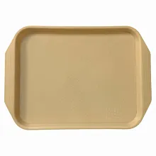 Поднос 38*27 см. бежевый поверхность классик (106) MG /10/
