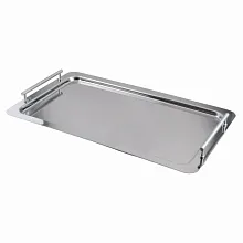 Поднос для подачи 530*325 мм. нерж. с ручками APS /1/