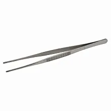 Щипцы (пинцет) 25 см. прямые, прямой кончик, нерж. MGsteel /1/
