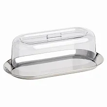 Поднос для подачи 300*155 мм. нерж. с пластик. крышкой APS /1/