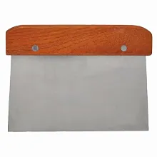 Скребок (разделитель для теста) h=11 см. рабочая часть 8*15 см. нерж. MGsteel /1/