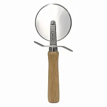 Нож для пиццы d=10 см. нерж. с деревянной ручкой MGsteel /1/