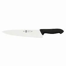 Нож поварской 250/390 мм. Шеф узкое лезвие, черный HoReCa Icel /1/6/