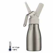 Сифон (кремер) для взбивания сливок 0,25 л. нерж/пластик STYLE KAYSER /1/6/