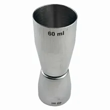 Джиггер 40/60 мл. d=39/37 мм. h=105 мм. нерж. MGsteel /1/