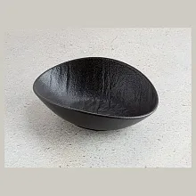 Салатник овальный 130*100 мм. 200 мл. h=60 мм. Слэйт Wilmax /6/72/