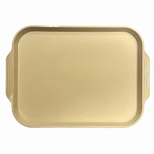 Поднос 45*35,5 см. бежевый поверхность шагрень MG /1/10/