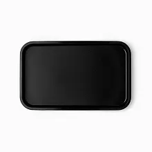 Поднос 53*33 см. черный АБС-пластик ОСОБО ПРОЧНЫЙ морозостойкий MG /1/10/