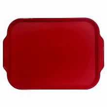 Поднос 45*35,5 см. красный поверхность шагрень MG /1/10/