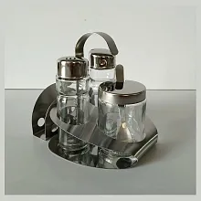 Набор для специй 3 пр.+ салфетница /1/48/