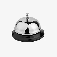 Звонок барный d= 7,5 см. h=6 см. хром. сталь MGsteel /1/