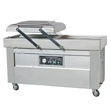 Напольная двухкамерная вакуум-упаковочная машина Hualian Machinery DZQ-600/2SB SS