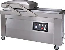 Напольный вакуумный упаковщик Hualian Machinery HVC-720S/2B-G (нерж., газ)