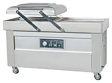 Напольная двухкамерная вакуум-упаковочная машина Hualian Machinery DZ-600/2SB SS (нерж.)