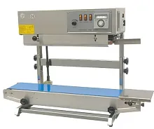 Роликовый конвейерный запайщик вертикальный Hualian Machinery FRB-770II