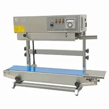 Роликовый конвейерный запайщик вертикальный Hualian Machinery FRB-770II SS (нерж.)