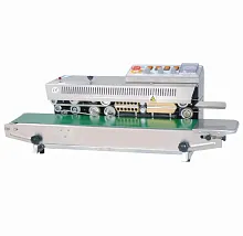 Роликовый конвейерный запайщик горизонтальный Hualian Machinery FRBM-810I