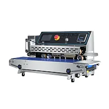Роликовый конвейерный запайщик горизонтальный Hualian Machinery FRB-770I SS (нерж.)