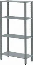Стеллаж кухонный CRYSPI СК Ш (L=400, S=400, H=1800, 4)