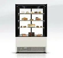 Витрина холодильная CRYSPI ВПВ (Elegia Quadro К 1000Д R290) (С.2.G9005мат. A9005мат.B9010стр.муар.P1.PS)