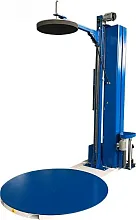 Паллетоупаковщик Hualian Machinery HL-1650P с моторизированной кареткой с престрейчем и прижимом