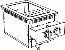 Макароноварка встраиваемая Apach Chef Line SLDI7PCE4