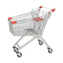 Тележка покупательская 180л EKSI ZN с д/с GN STE TRAV