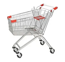 Тележка покупательская 60л EKSI ZN с д/с GN STE TRAV