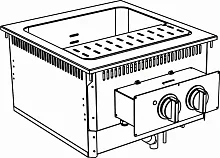 Макароноварка встраиваемая 700 серии Apach Chef Line SLDI7PCE6