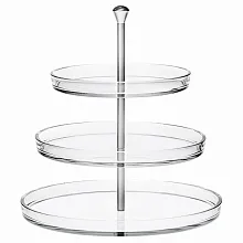 Этажерка 3-х ярусная d=22/27/32 см. h=34 см. Палладио Borgonovo /1/4/24/120/