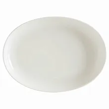 Блюдо овальное 370*240 мм. 2880 мл. с бортом Белый, форма Потт Bonna /1/6/ ОСЕНЬ