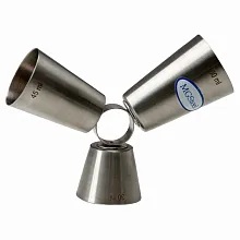 Джиггер 30/45/60 мл. d=42/40/44 мм. h=125 мм. нерж. MGsteel /1/72/