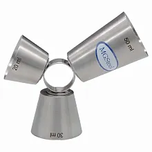 Джиггер 20/30/50 мл. d=38/42/40/ мм. h=115 мм. нерж. MGsteel /1/72/