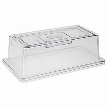 Крышка GN 1/3 32,5*17,6 см. h=10,5 см. поликарбонат, прозрачная APS /1/