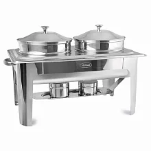 Чафиндиш (мармит) для первых блюд (две емкости по 4,5 л.) MGsteel /1/