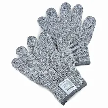 Рукавица (перчатка) от порезов 22*13 см. синтетическое волокно с хлопком (1 пара) MGprof /1/100/