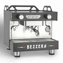 Кофемашина автомат BEZZERA Moda De 1gr черная матовая+экономайз+подсвет 1фаза