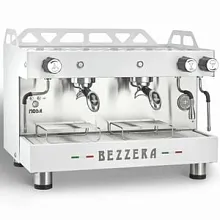 Кофемашина полуавтомат BEZZERA Moda PM 2gr белая+экономайз+подсвет мультифазная